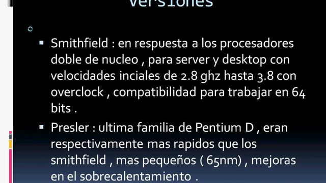 Microprocesador pentium D смотреть онлайн