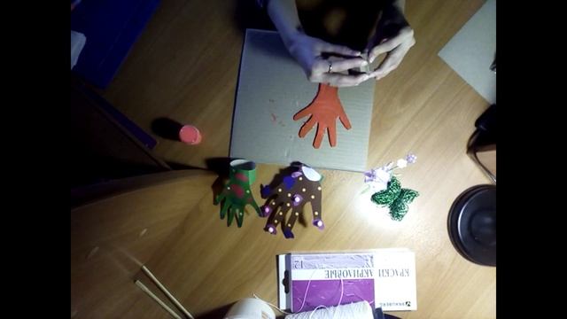 Поделка РУЧКА//Выполняем с ребенком//Подстава видеоредактора ввиде всплывающих водяных знаков смотреть онлайн