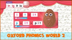 Short | it | Oxford Phonics World 2 - Short Vowels. #24