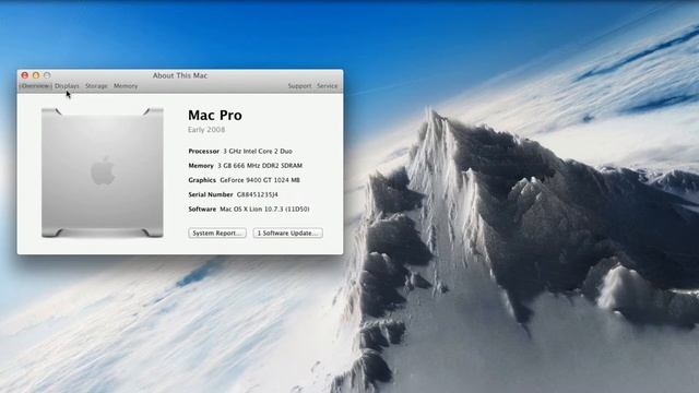 Mac OS X Lion 10.7.3 смотреть онлайн