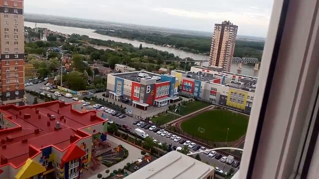 Переезд в Ростов на Дону, район Красный Аксай, восход солнца, Ростов на Дону смотреть онлайн