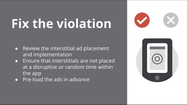 Understand the Interstitials that launch unexpectedly policy & solve a violation смотреть онлайн