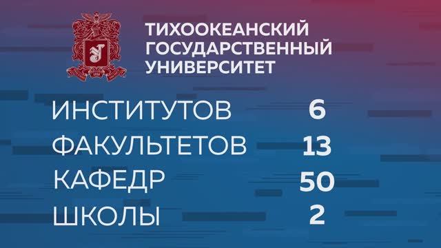 О Тихоокеанском государственном университете (ТОГУ)