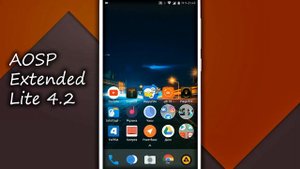 Обзор прошивки AOSP Extended Lite (Android 7.1.2)