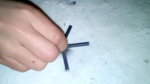 Как сделать звездочку из петард.