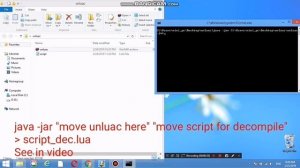Decompile / Decrypt lua files . "unluac.jar" TuTorial . ( Works for Game Gurdian script too )