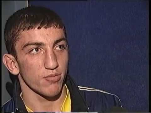 Джабар Аскеров - спасибо тренеру З.Зайналбекову. Первое интервью. 2004-10-05. Промоутер С.Заяшников.