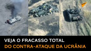 Ucrânia perde vários tanques, soldados reclamam e contra-ataque vira fracasso