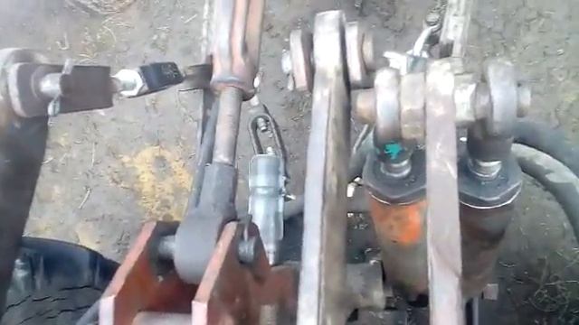 краткий обзор ВОМ на самодельном трактора, homemade tractor смотреть онлайн