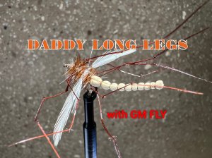 Комар Долгоножка из пенки Как связать от GM FLY