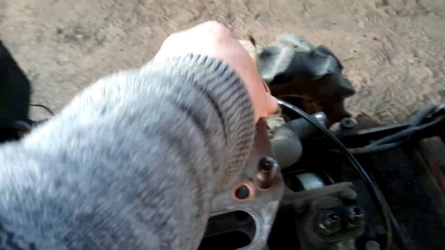 Минитрактор. Прогорела прокладка головки блока. Решение. смотреть онлайн