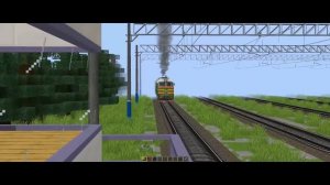 СХОД ВАГОНА С РЕЛЬС! l Работаю ДЕЖУРНЫМ по ПЕРЕЕЗДУ в Майнкрафте!