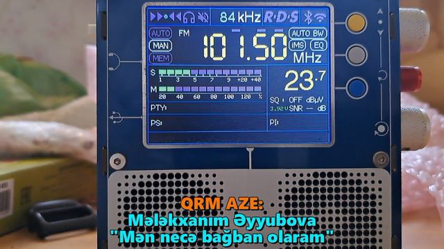 16.06.2024 12:38UTC, [Es], Radio Imedi, Грузия, 101.5МГц, 1724км и 101.3МГц,1763км, QRM от AZE