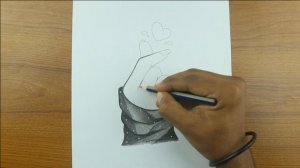 Pencil sketch of BTS Army with Pencil | Pencil BTS Sketching Video | BTS 그리기 | BTS drawing