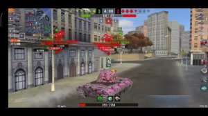 Е100 WoT Blitz 6000k урона