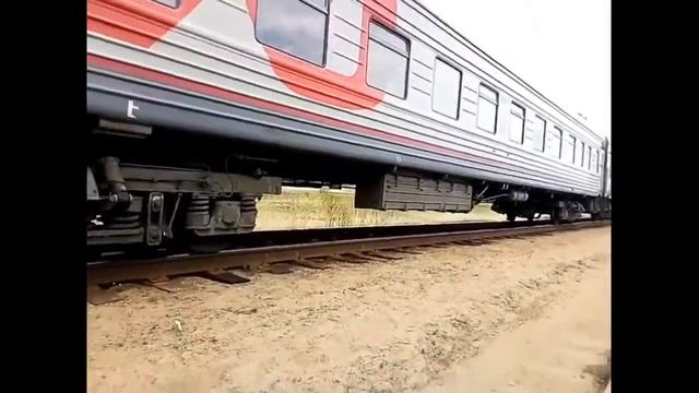 Заснял поезд расстояние 1 метр