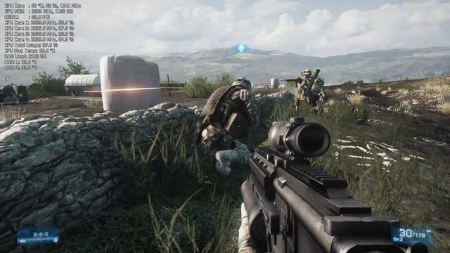 Battlefield 3 gameplay (2) PC HD - i5 3570K - MSI GTX 670 Power Edition смотреть онлайн