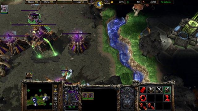 😱🔥* Warcraft IV - Fanart #19 - Quenching Mode - Reforged - WC3 - i7 9700K Test - WC4 - CG Custom *