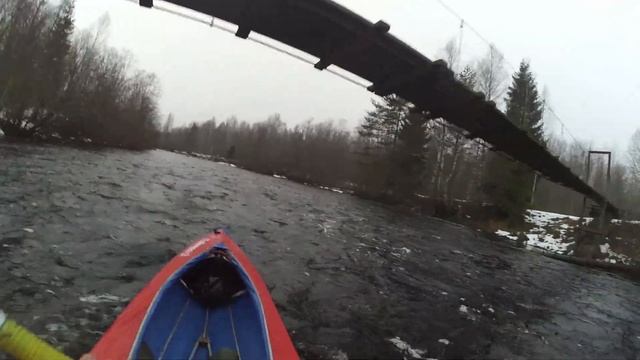 Сплав на байдарках по Колпи от деревни Плёсо до Бабаево в марте 2020 смотреть онлайн