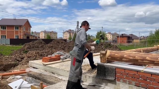 Как правильно собирать РУБЛЕНЫЙ СРУБ? Преимущества сруба из зимнего леса. смотреть онлайн