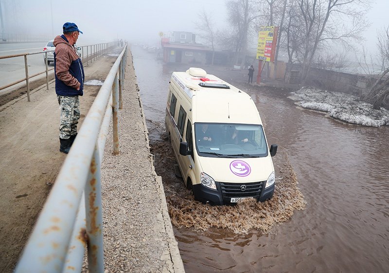Вода затопила правобережную часть Кургана / События на ТВЦ