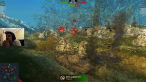 WoT Blitz -Итальянец Progetto 65 в бою. Скорость перезарядки снарядов - World of Tanks Blitz (WoTB)