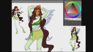 Винкс \\ Лейла // фанарт\\ перерисовка в Крите