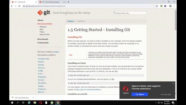 How to install git on Windows & Linux | DSC MAIT смотреть онлайн