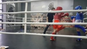 Зеленков Даниил, тайский бокс, дети 9 лет.