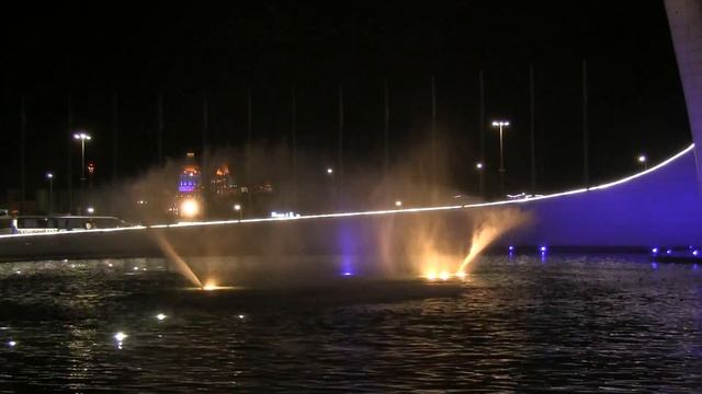 Поющий фонтан в Олимпийском парке - Катюша