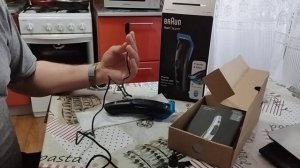 Распаковка — Машинка для стрижки волос Braun HC5010