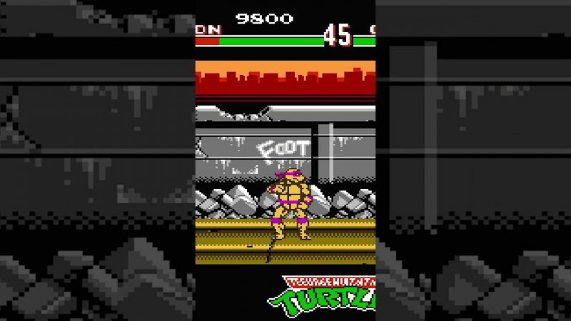 TMNT Tournament Fighters | 8 bit