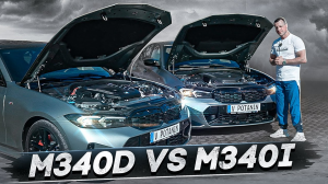 тест-драйв BMW M340i vs M340d  Дизель против Бензина?!