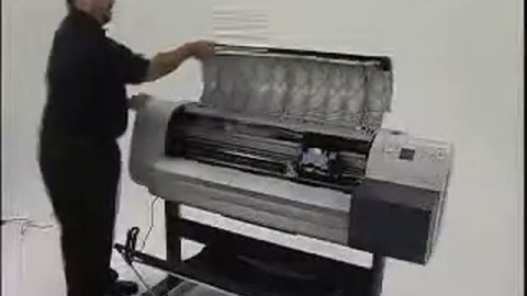 canon ipf 710 แกะกล่อง