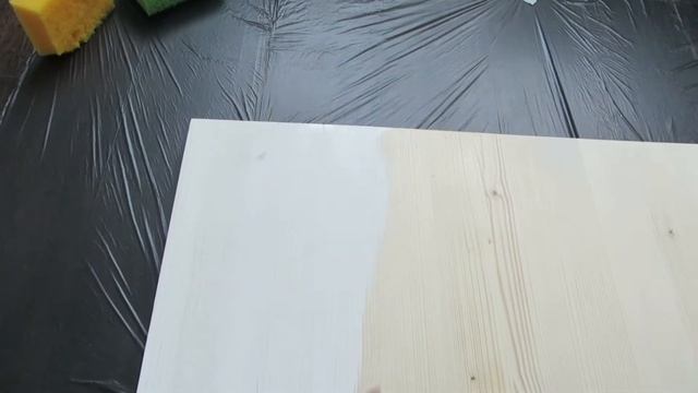 Покрасить Дерево в Белый цвет в домашних условиях