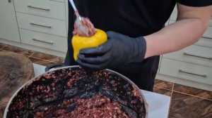 УЗБЕКСКИЙ ДОЛМА-КЕБАБ ИЗ СУБПРОДУКТОВ В ЖИРОВОЙ СЕТКЕ!