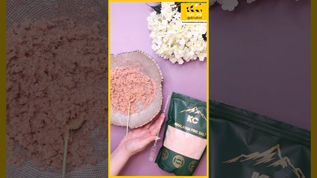 Lavender Pink Salt Body Scrub Recipe | Foodie Fridays | KC Himalayan Pink Salt ✨