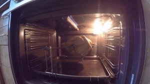 Сочная курица гриль в плите BOSH HGG245255R. Первый этап жарки.