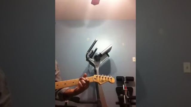 Fender MIM Strat w/ Lollar Blackface pickups смотреть онлайн