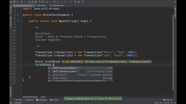 Let's create custom BlockChain in Java | Create Block Chain Technology in Java смотреть онлайн