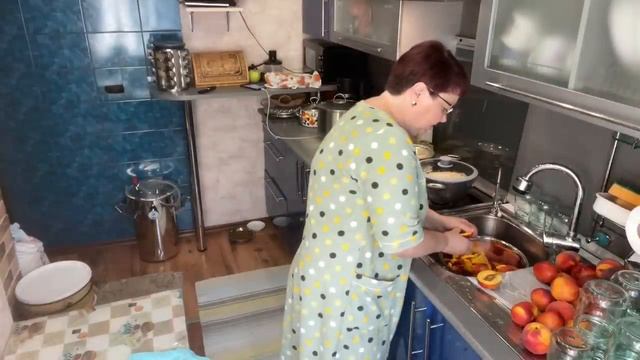НЕКТАРИНЫ ДА ПЕРСИКИ! ГОТОВЛЮСЬ К ЗИМНИМ ДЕСЕРТАМ!