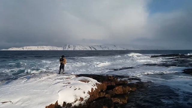 Баренцево море. Териберка. Мурманская область.