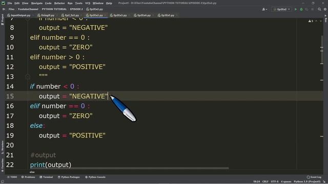 Python Tutorial #3| ELIF | IF ELSE STATEMENTS |COMPARISON OPERATORS|Tagalog |English |Filipino |202