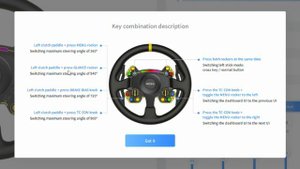 Moza Racing Pit House Tuning App Menu Settings