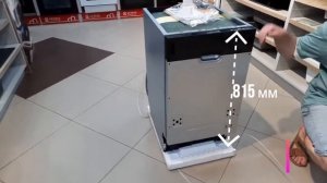 Причина для приобретения посудомойки CATA LVI 46010 - это её габариты. Вместимость: 10 комплектов.