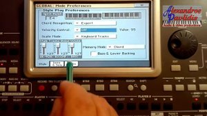 Как заменять инструменты стиля по вариациям KORG Pa900: How to rearrange style instruments