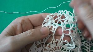 АЖУРНАЯ КВАДРАТНАЯ САЛФЕТКА. ЧАСТЬ 4