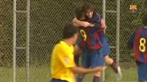 Как играл Messi в детстве