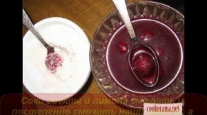 Пирожное из вафель, без выпечки Вишни