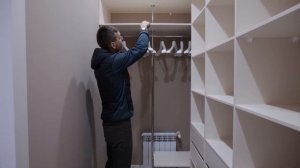 Обзор гардеробной комнаты Командор.